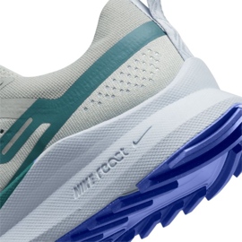 Juoksukengät Nike React Pegasus Trail 4 M DJ6158-005 harmaa vihreä 6
