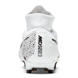 Nike Superfly 7 Pro Mds Fg BQ5483-110 jalkapallokengät valkoinen, musta, pinkki valkoinen 2