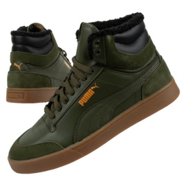 Puma Shuffle Mid talvikengät 387609 02 vihreä 1