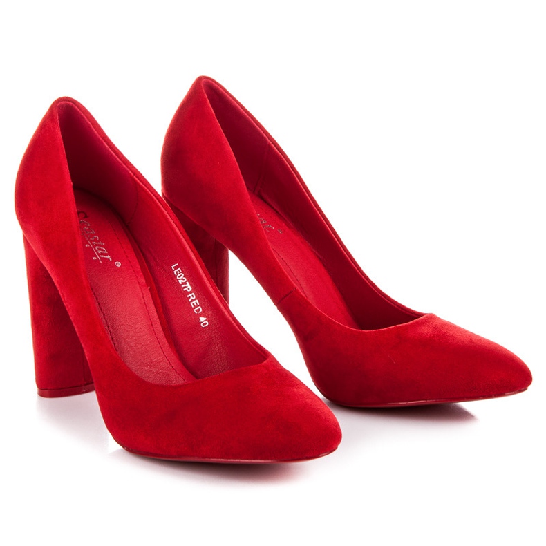 Seastar Mokkanahkaiset pumput punainen 1