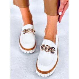 BM Catz White -tasoiset loaferit valkoinen 1