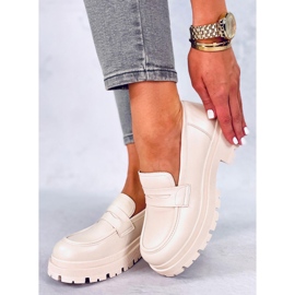 BM Dench Beige -tasoiset loaferit 2