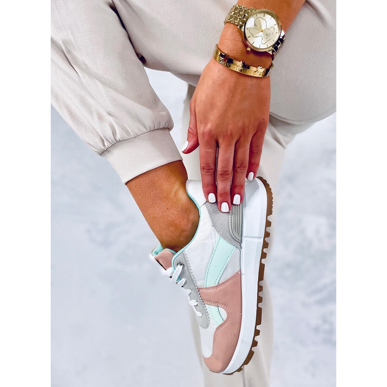 BM Värikkäät naisten tennarit Binnie Pink monivärinen 1