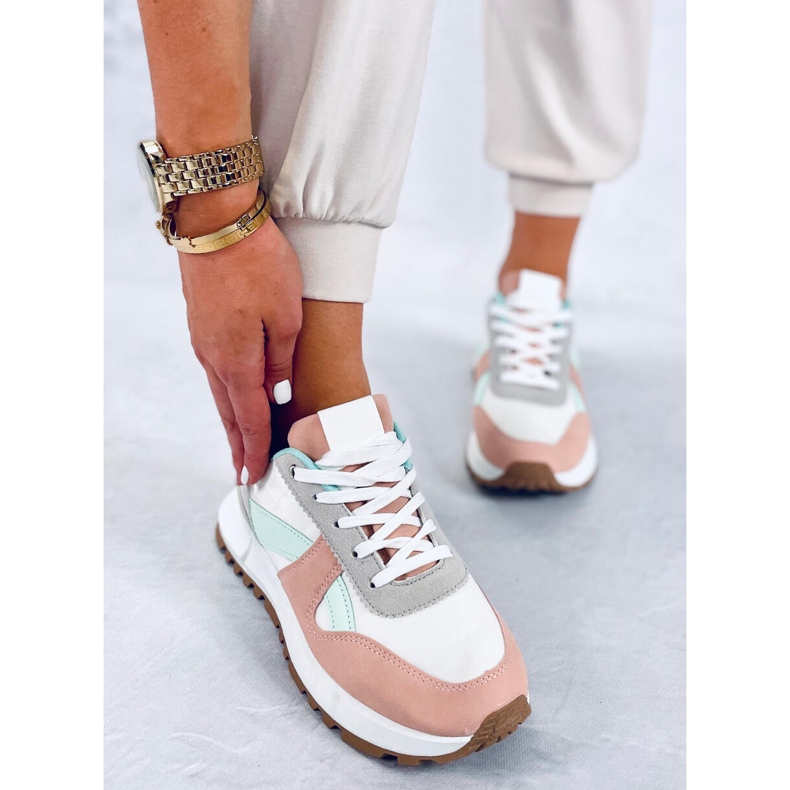 BM Värikkäät naisten tennarit Binnie Pink monivärinen 2