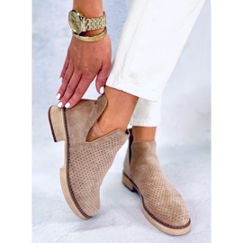 BM Harjakatkoiset kevätsaappaat Neve Khaki beige 1