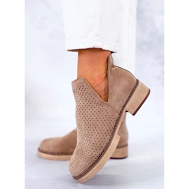 BM Harjakatkoiset kevätsaappaat Neve Khaki beige 2