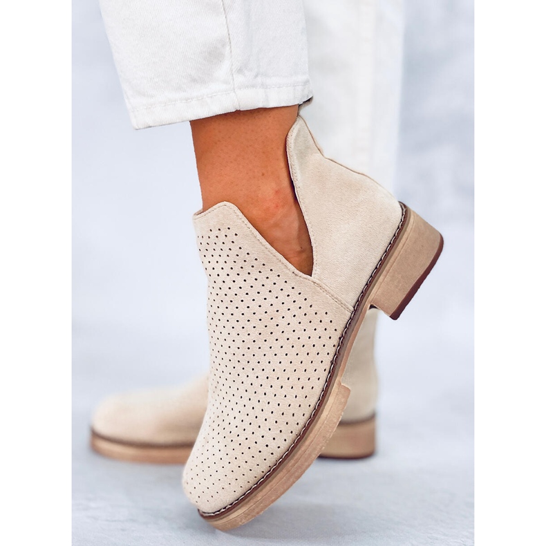 BM Kevään harjakattoiset saappaat Neve Beige 1