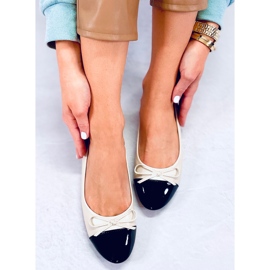 BM Gemma Beige naisten Chanel ballerinat 1