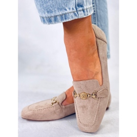 BM Naisten Rhona Khaki -solkihousut beige 1