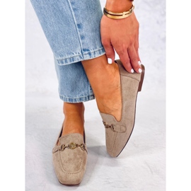 BM Naisten Rhona Khaki -solkihousut beige 2