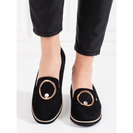 BM Naisten mokasiinit Shelovet musta mokka 2