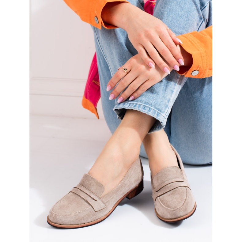 BM Naisten mokasiinit Shelovet elegantti beige 2