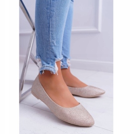 PS1 Naisten ballerinat Glitter Golden Fifi kultainen 3