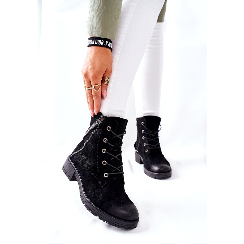 Vinceza Naisten työsaappaat eristetty musta 1