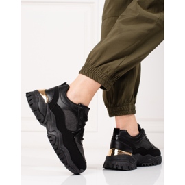 Mustat naisten tennarit Shelovet-alustalla 2