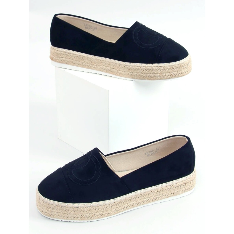 BM Wela Black Chanel espadrillit musta 2