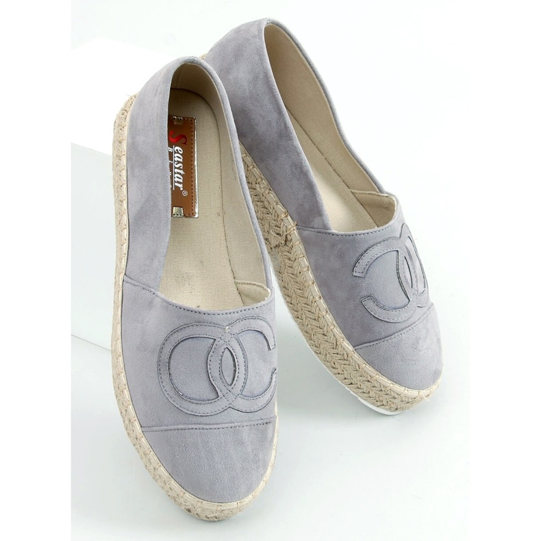 Chanelkikikiki Wela Grey espadrillit harmaa 2