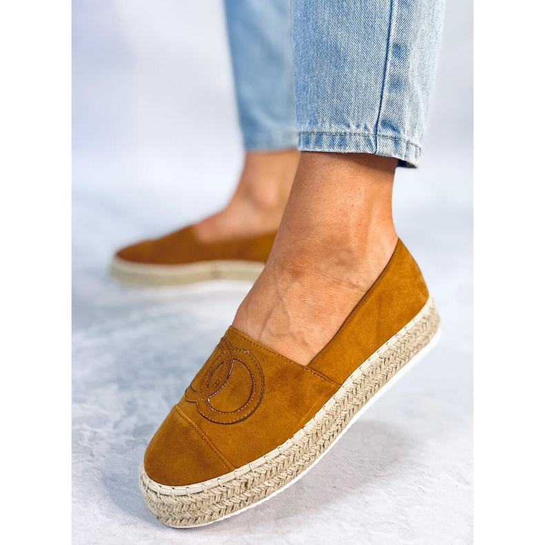 Chanelkikikiki Wela Camel espadrillit ruskea 2