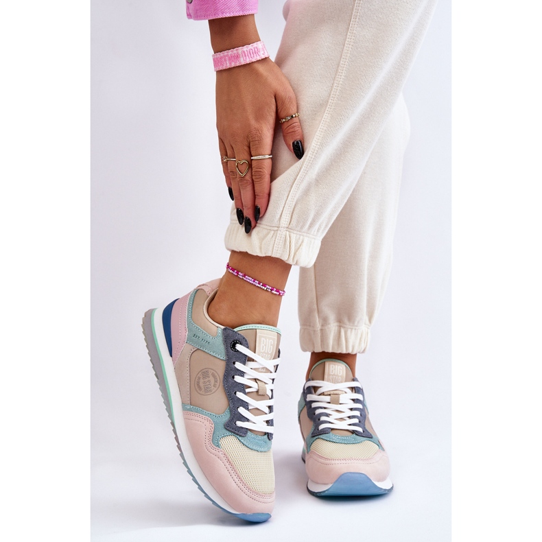 Naisten urheilukengät Memory Foam System Big Star LL274347 Monivärinen 2