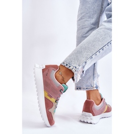 Naisten tennarit Big Star LL274422 Pinkki-beige vaaleanpunainen 2