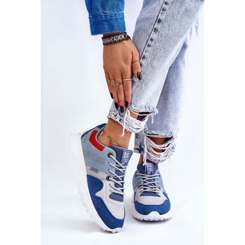 Naisten tennarit Big Star LL274421 Sininen 2