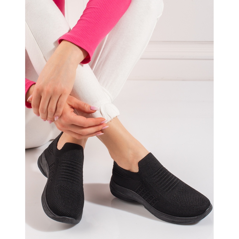 Shelovet alustan urheilukengät mustat 1