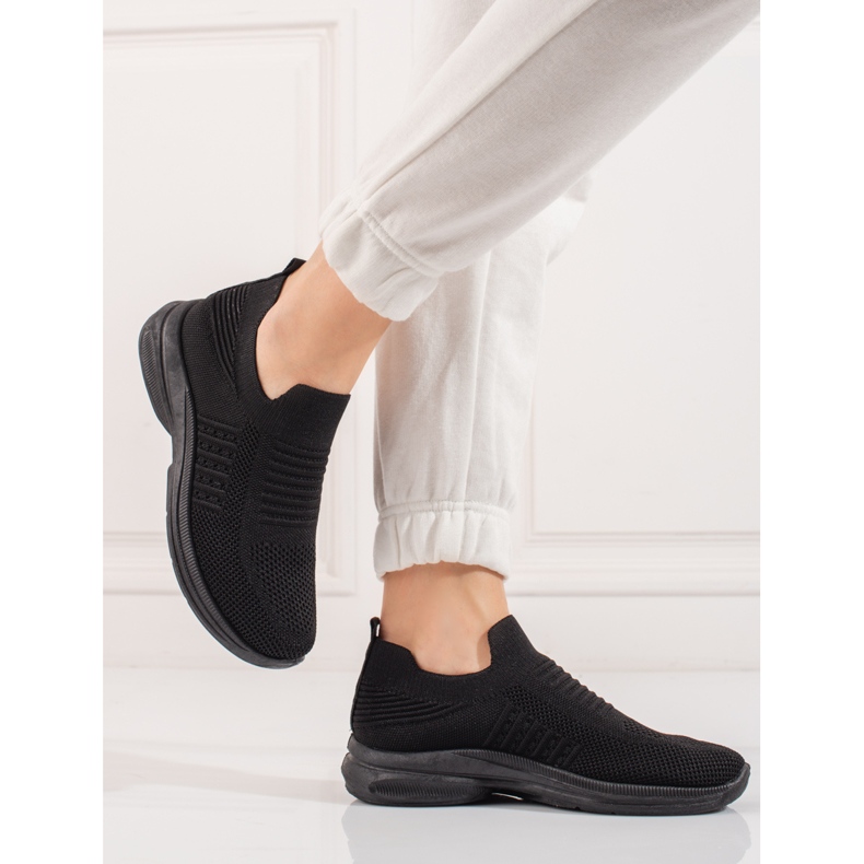 Shelovet alustan urheilukengät mustat 2