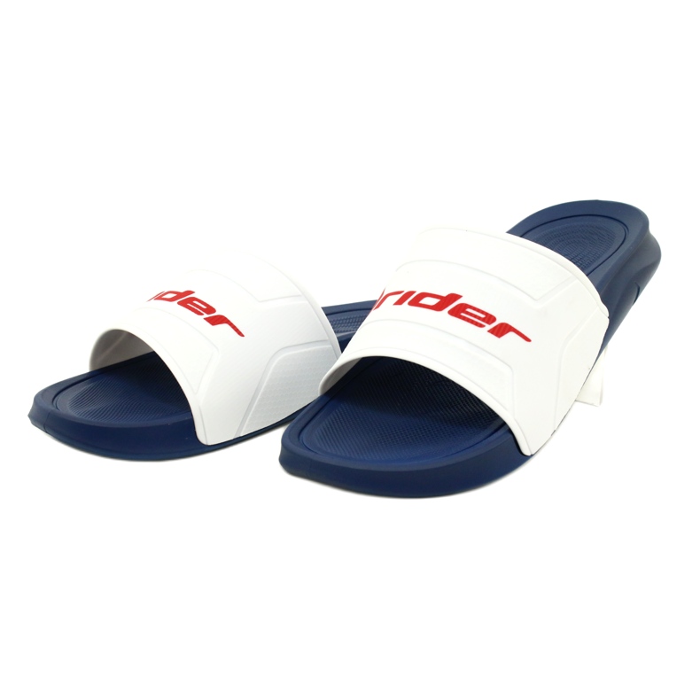 Miesten Flip Flops Rider Smash Slide Ad 12130 AI432 valkoinen 2