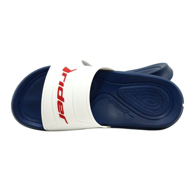 Miesten Flip Flops Rider Smash Slide Ad 12130 AI432 valkoinen 4