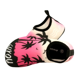 ProWater pinkki-mustat neopreenivesikengät vaaleanpunainen 4