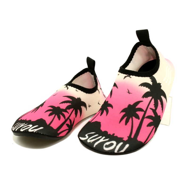 ProWater pinkki-mustat neopreenivesikengät vaaleanpunainen 2