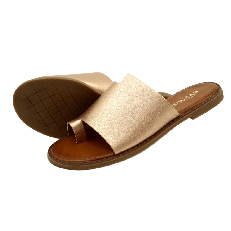 Kultaiset tossut Evento 22SD35-4586 kultaa kultainen 3