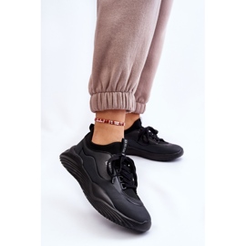 Naisten lenkkarit Memory Foam System Big Star LL274419 musta 2