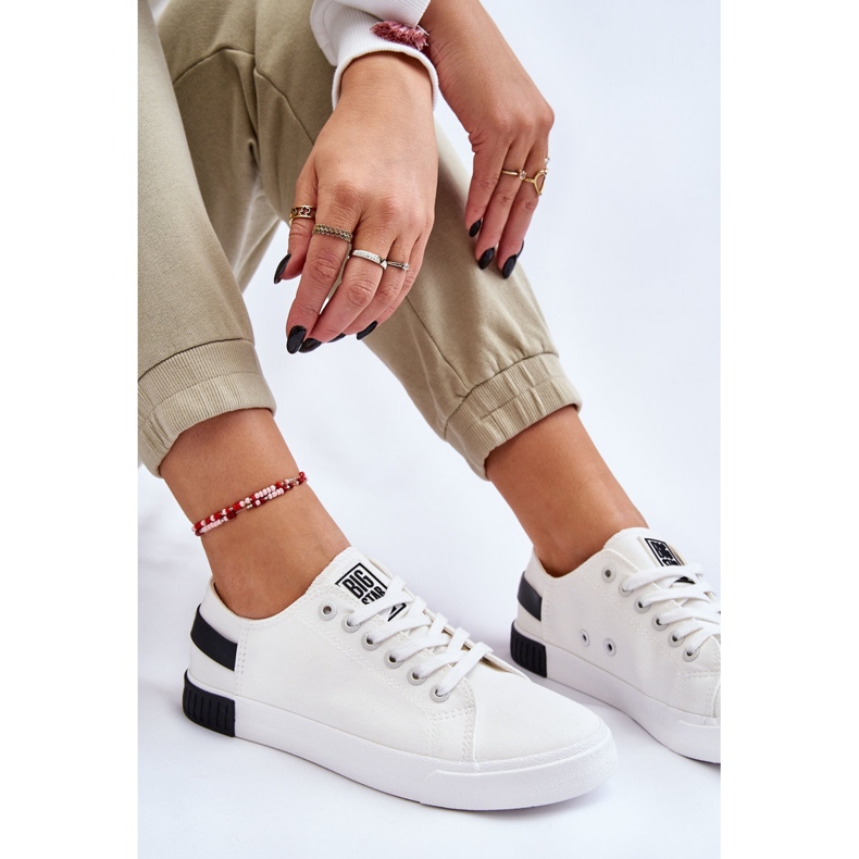 Naisten matalat tennarit Big Star LL274039 Valkoinen 1