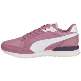 Puma St Runner v3 Nl W 384857 12 kenkiä valkoinen vaaleanpunainen 1