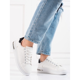 Naisten urheilukengät Shelovet valkoinen kuviollinen 1