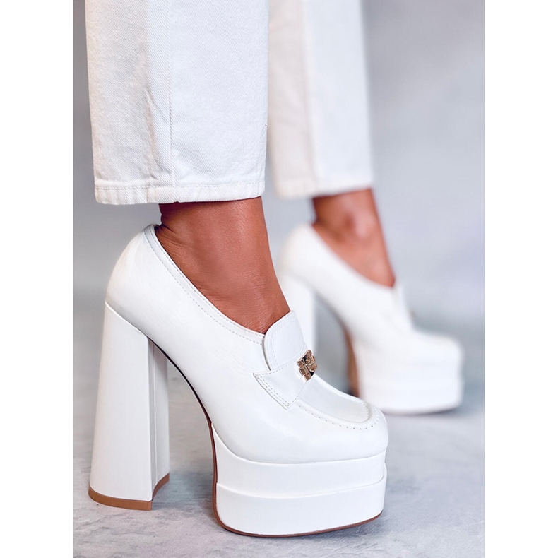 PA1 Ambra White -korkokengät valkoinen 2