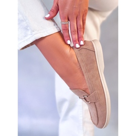 PA1 Naisten Milva Khaki -housut beige 2