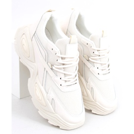 Beiget naisten urheilukengät korkealla pohjalla 2