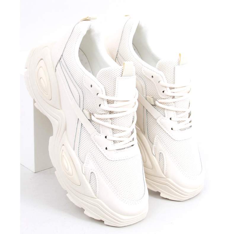 Beiget naisten urheilukengät korkealla pohjalla 2