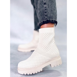 BM Sukkasaappaat, joissa on Rueda beige -kuvio 2