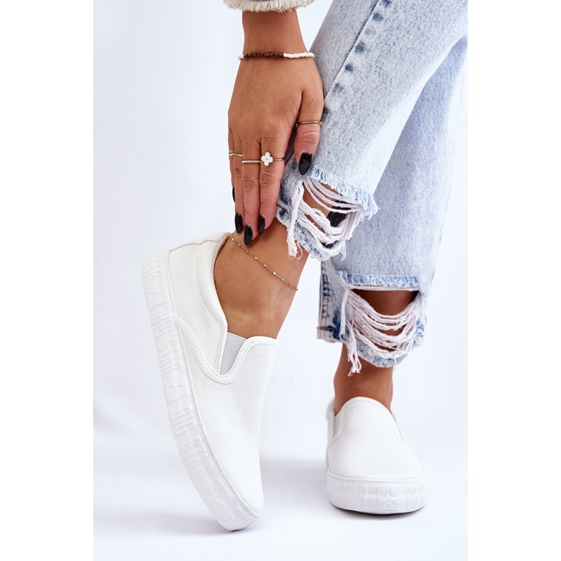 Naisten lenkkarit Big Star LL274389 valkoinen 1