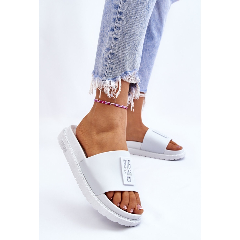 Naisten Big Star -tossut LL274428 Valkoinen 2