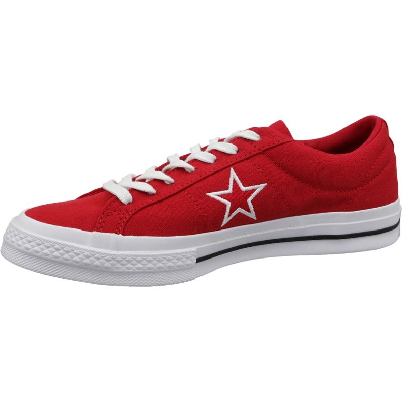 Converse One Star Ox M 163378C punaiset kengät punainen 1