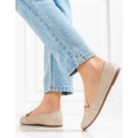 W. Potocki Naisten beige-housut Potockilta 2