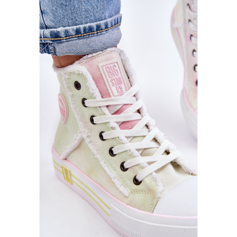 Naisten korkeat tennarit Big Star LL274177 Monivärinen 1