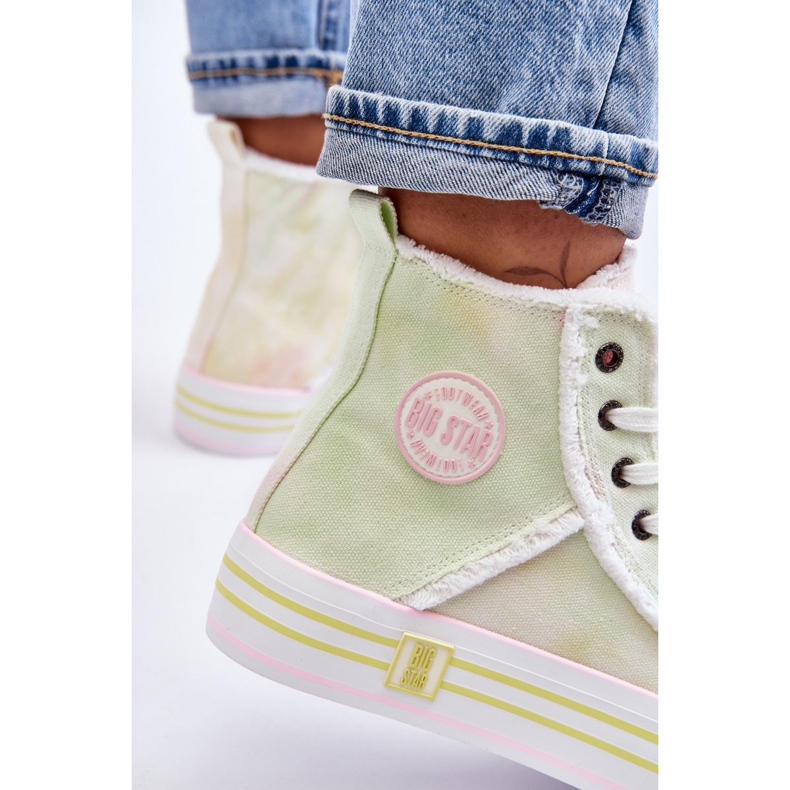 Naisten korkeat tennarit Big Star LL274177 Monivärinen 2