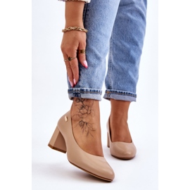 Pumput kantapäässä Sergio Leone PB178 Beige 1