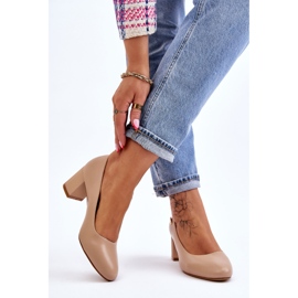 Pumput kantapäässä Sergio Leone PB178 Beige 2