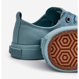 Naisten klassiset matalat tennarit Big Star LL274019 vihreä 1